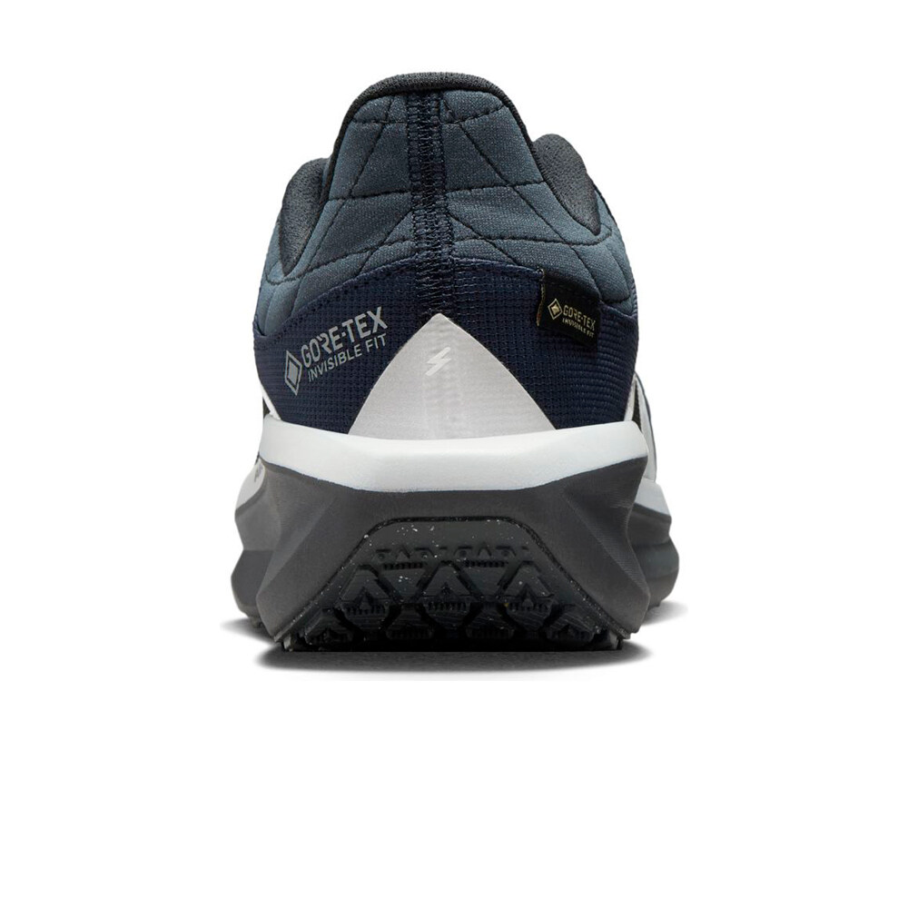 Nike zapatilla running mujer WINFLO 11 GORE-TEX AZUL vista trasera