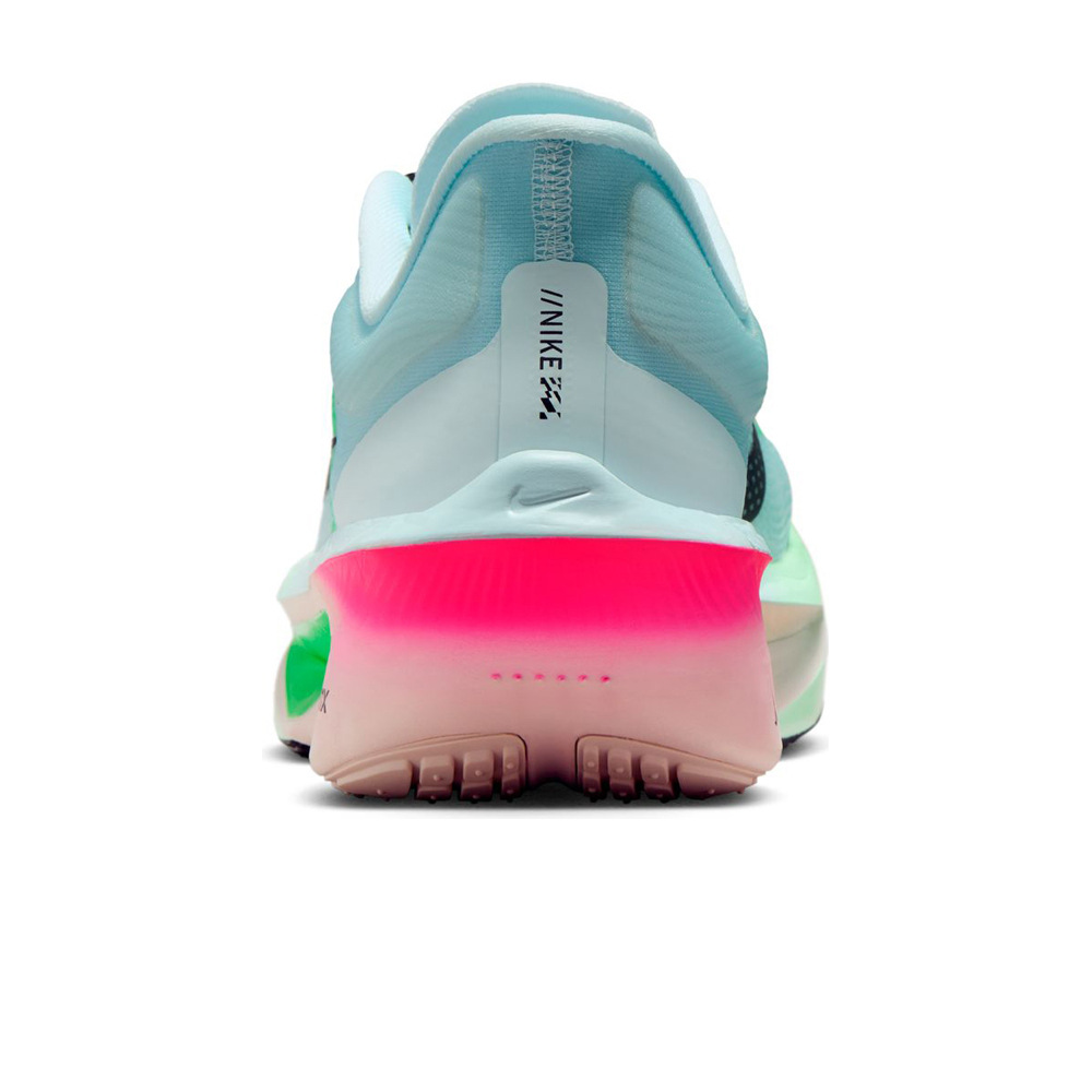 Nike zapatilla running mujer ZOOM FLY 6 AZUL vista trasera