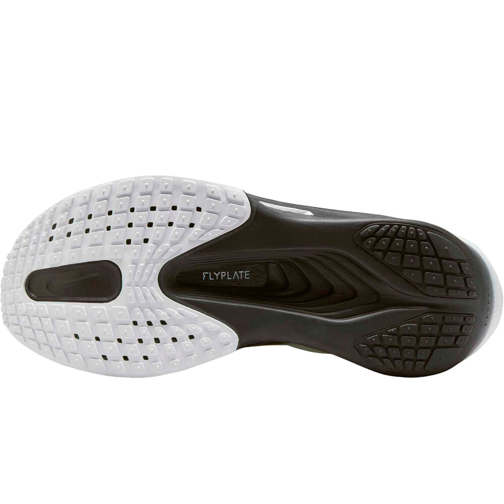 Nike zapatilla running mujer ZOOM FLY 6 BLANCO vista superior