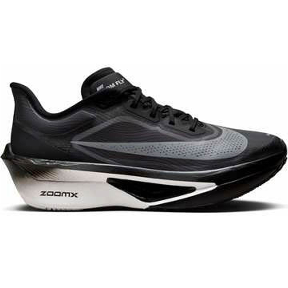 Nike zapatilla running mujer ZOOM FLY 6 NEGRO lateral exterior