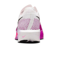 Nike zapatilla running mujer ZOOMX VAPORFLY 3 BLANCO vista trasera