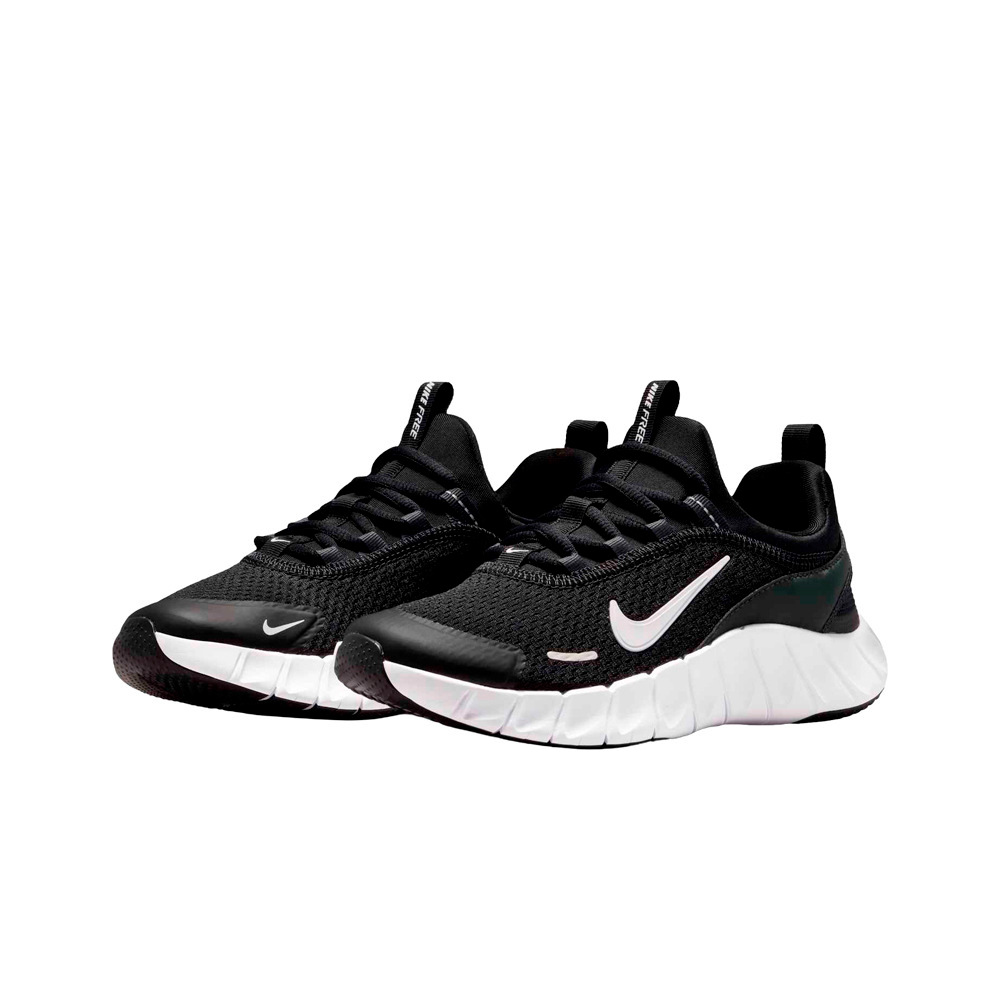 Nike zapatilla running niño FREE RIDE (GS) NEGRO vista trasera