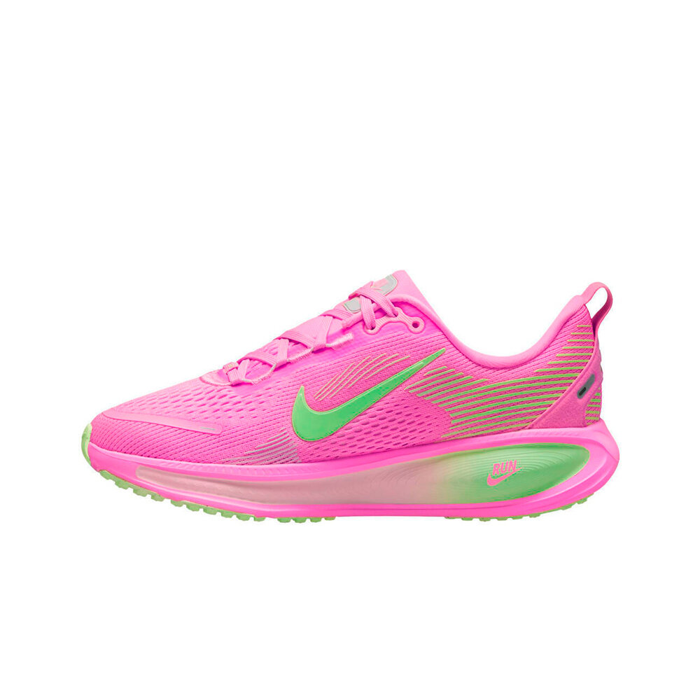 Nike zapatilla running niño VOMERO 18 ROSA vista trasera
