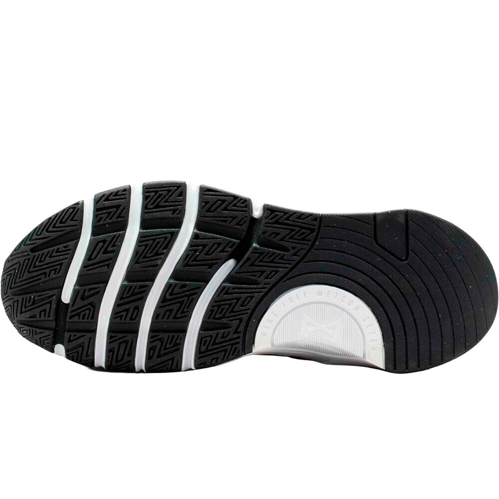 Nike zapatillas fitness mujer FREE METCON 7 NEGRO vista superior