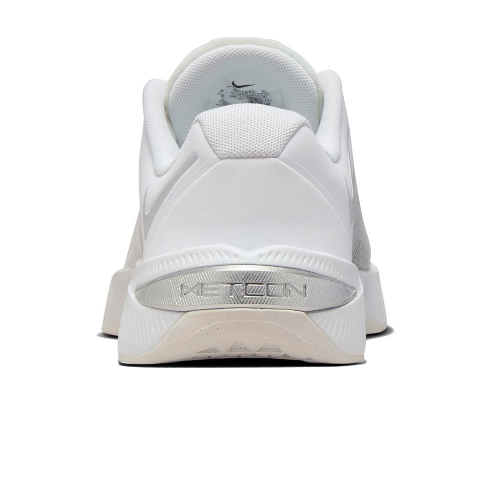 Nike zapatillas fitness mujer METCON 10 BLANCO vista trasera