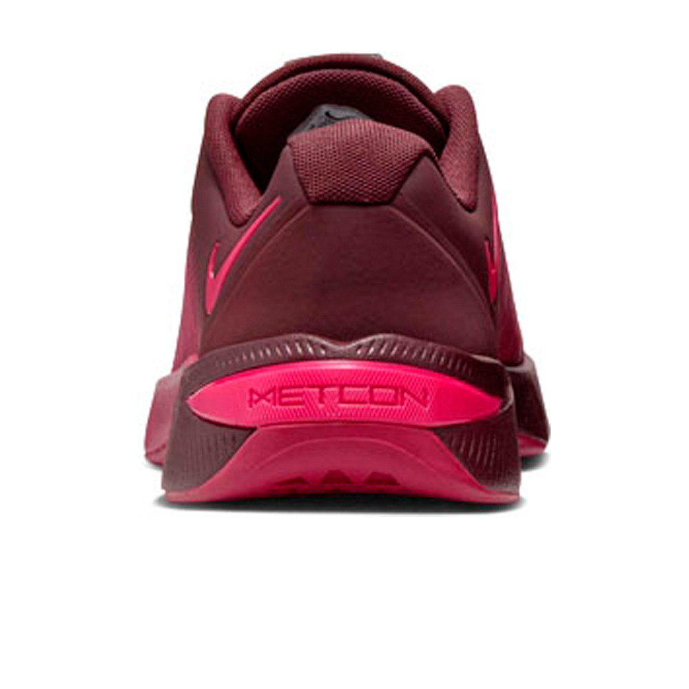 Nike zapatillas fitness mujer METCON 10 ROJO vista trasera