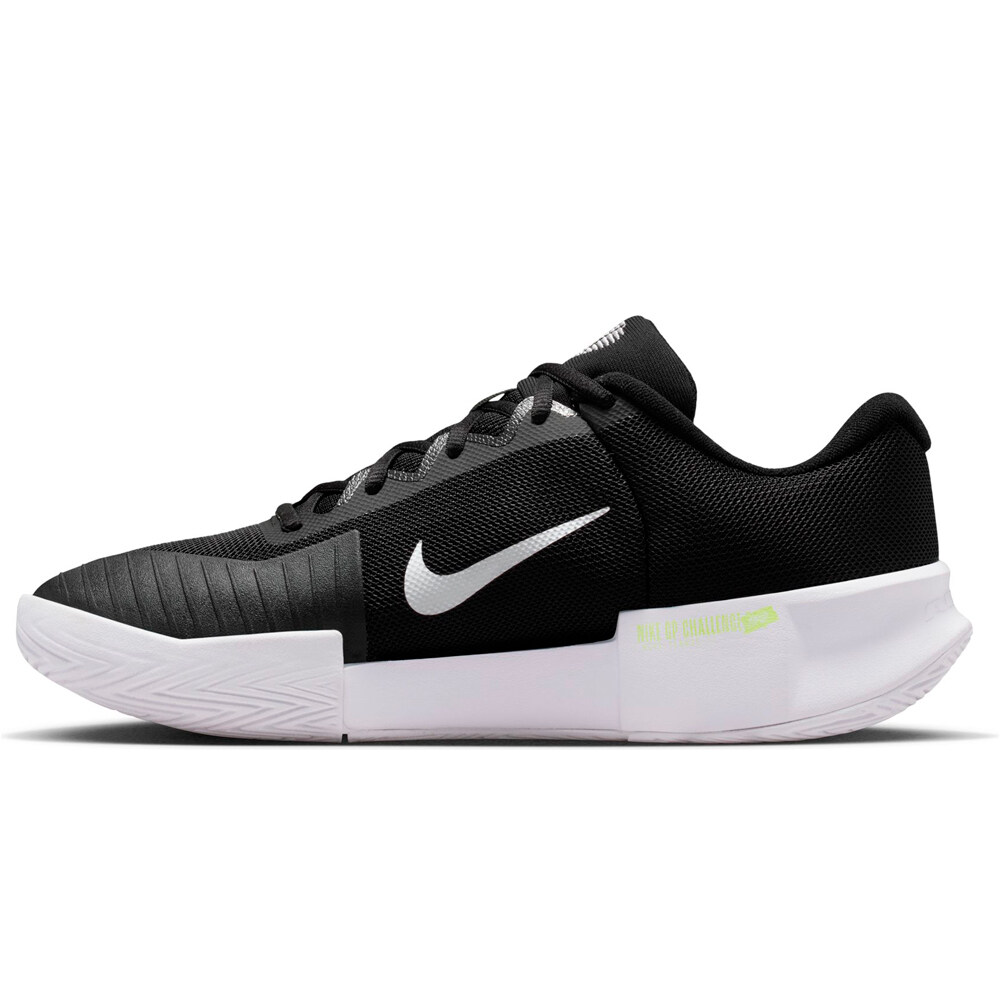 Nike Zapatillas Tenis Hombre GP CHALLENGE PRO NEGRO puntera