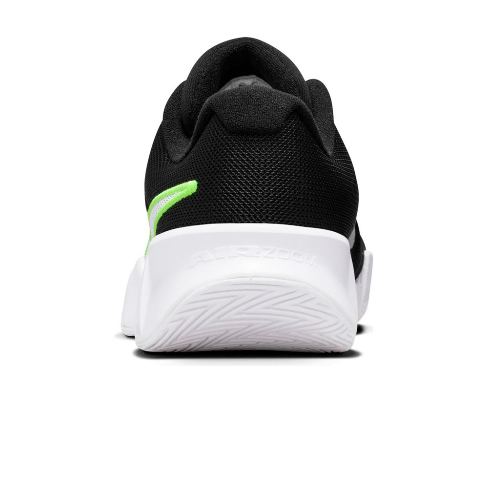 Nike Zapatillas Tenis Hombre GP CHALLENGE PRO NEGRO vista trasera