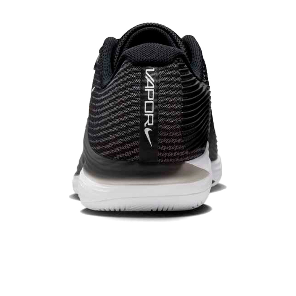 Nike Zapatillas Tenis Hombre VAPOR 12 NEGRO vista trasera