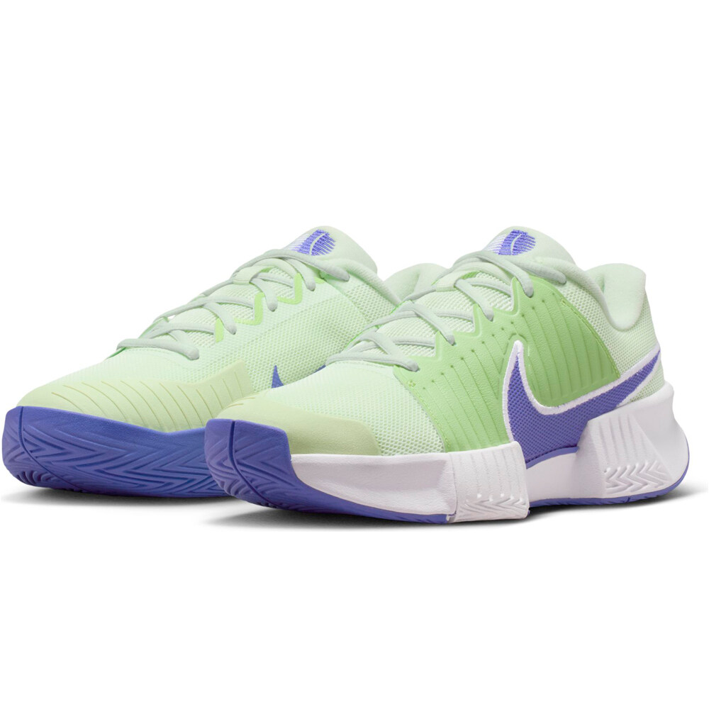 Nike Zapatillas Tenis Mujer GP CHALLENGE PRO AMARILLO lateral interior