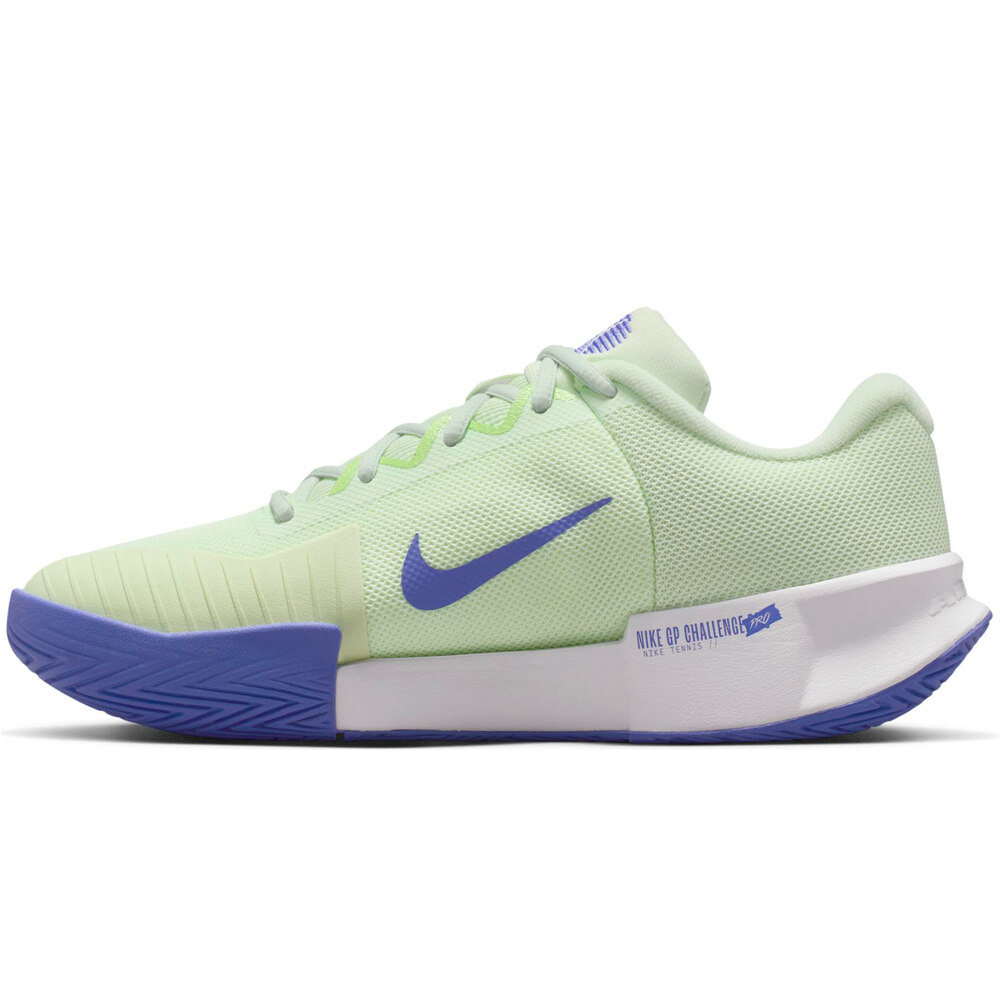 Nike Zapatillas Tenis Mujer GP CHALLENGE PRO AMARILLO puntera