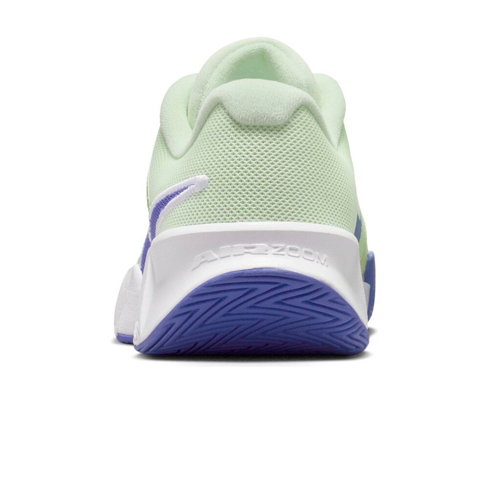 Nike Zapatillas Tenis Mujer GP CHALLENGE PRO AMARILLO vista trasera
