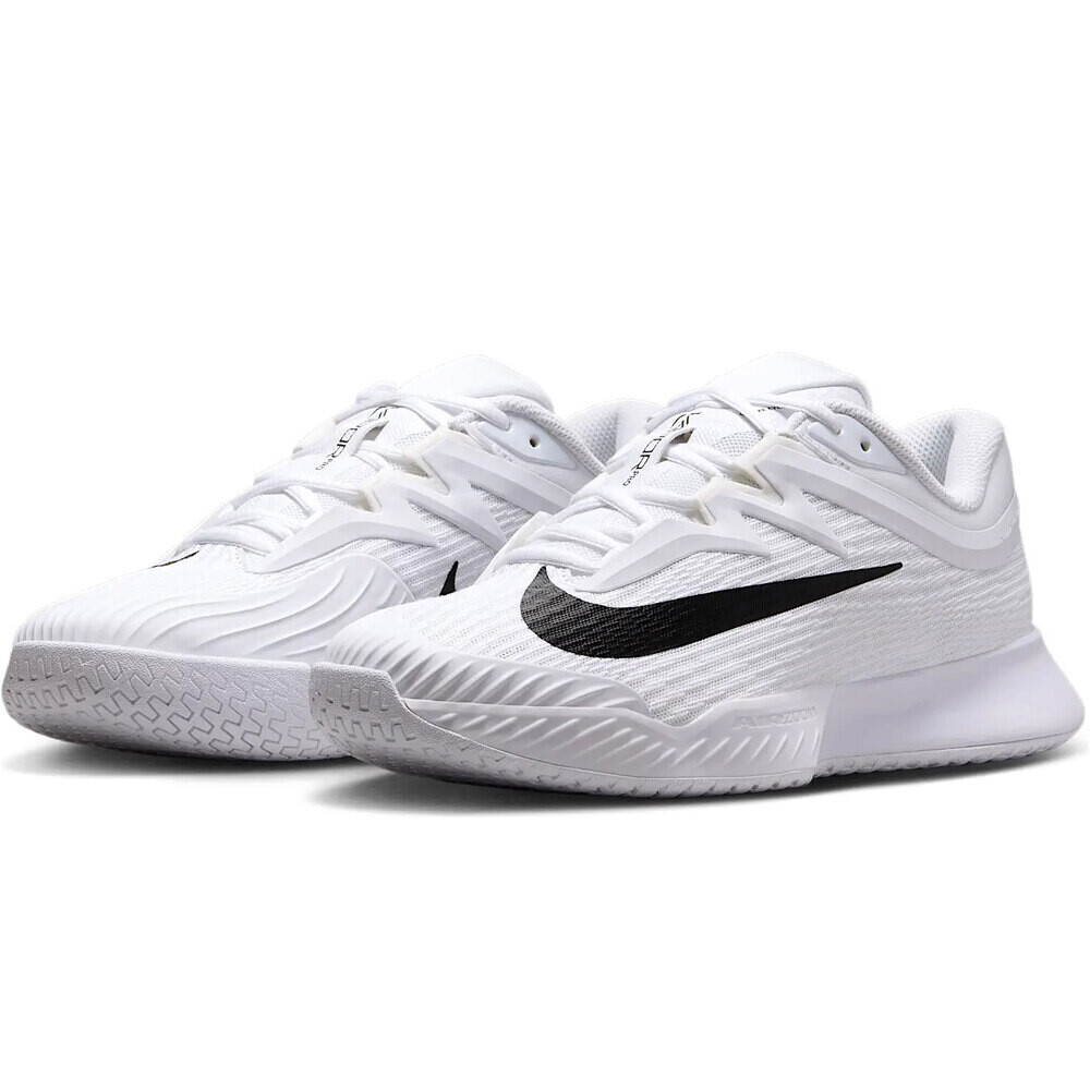 Nike Zapatillas Tenis Mujer MERCURIAL VAPOR PRO 3 BLANCO lateral interior