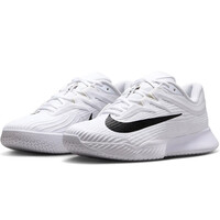 Nike Zapatillas Tenis Mujer MERCURIAL VAPOR PRO 3 BLANCO lateral interior