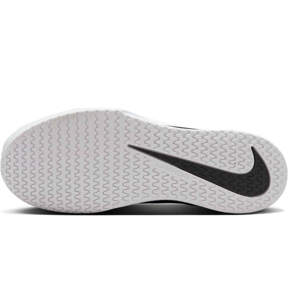 Nike Zapatillas Tenis Mujer VAPOR LITE 3 NEGRO vista superior