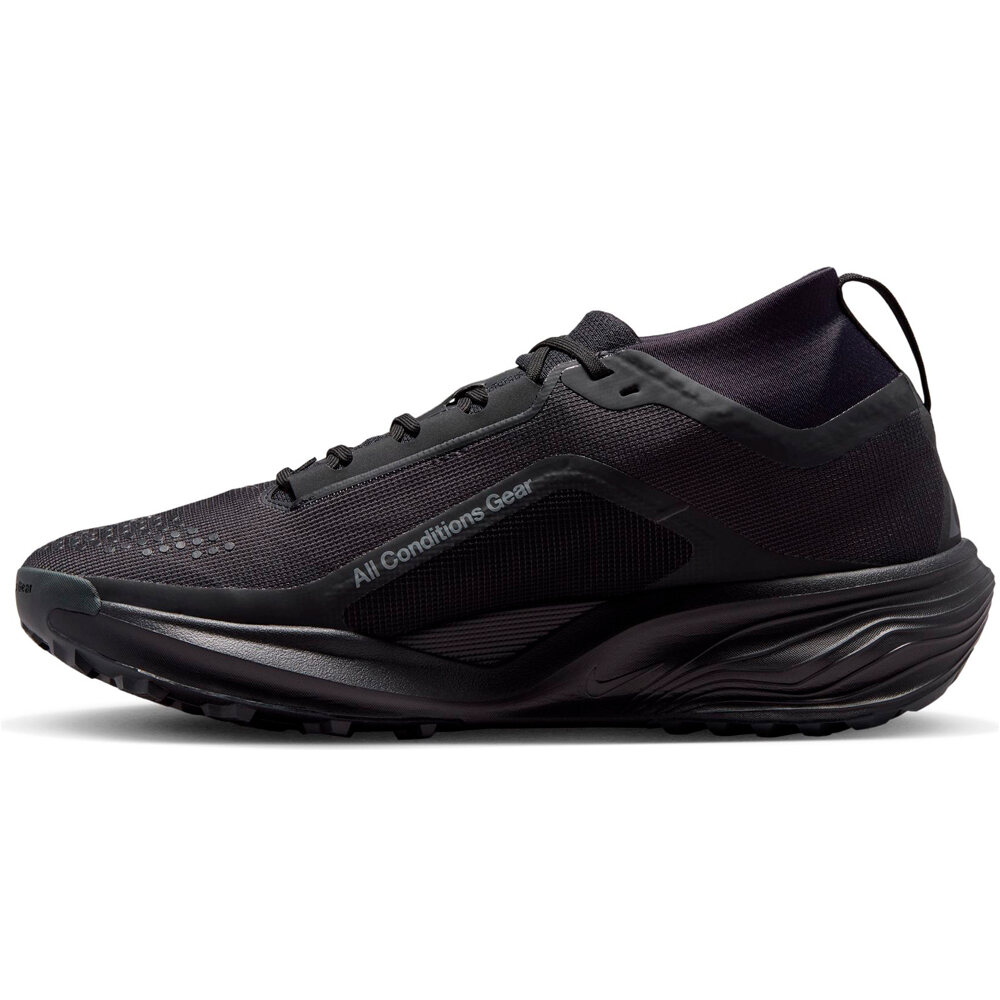 Nike zapatillas trail hombre ACG PEGASUS TRAIL GORE-TEX NEGRO puntera
