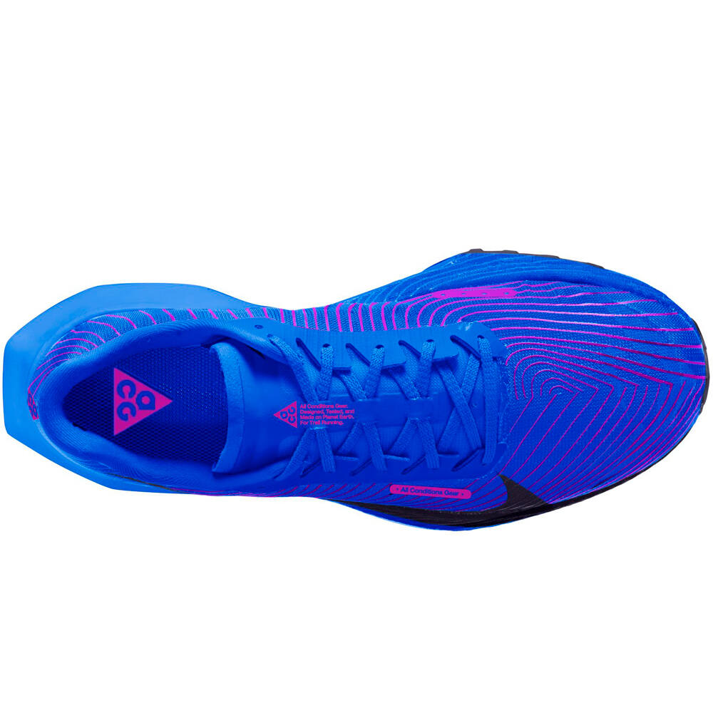 Nike zapatillas trail hombre NIKE ACG ULTRAFLY TRAIL AZUL vista trasera