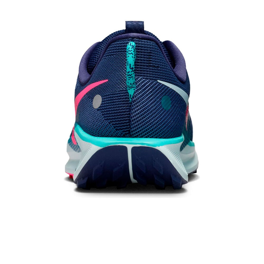 Nike zapatillas trail hombre PEGASUS TRAIL 5 AZUL vista trasera