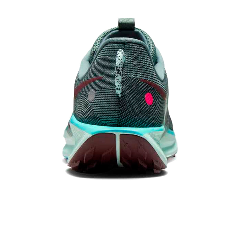 Nike zapatillas trail hombre PEGASUS TRAIL 5 VERDE vista trasera