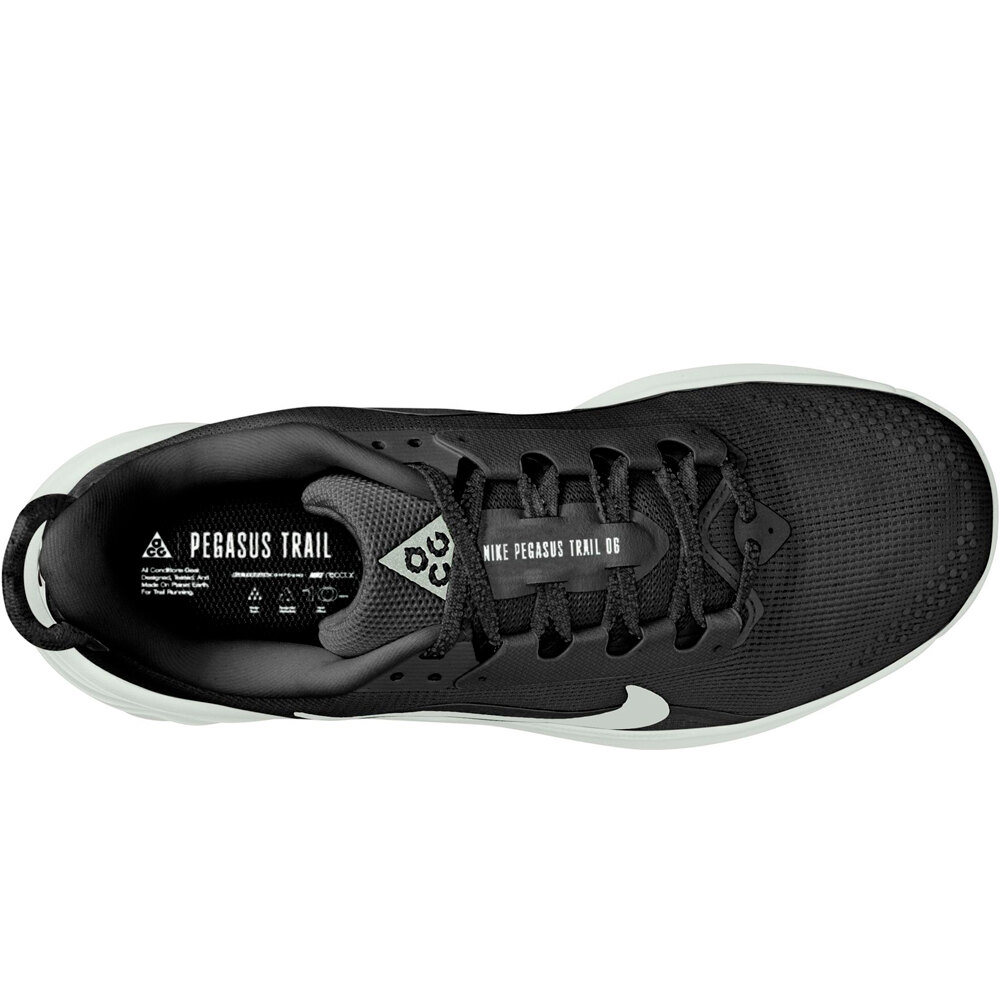 Nike zapatillas trail mujer ACG PEGASUS TRAIL NEGRO vista trasera