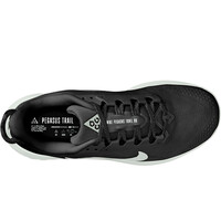 Nike zapatillas trail mujer ACG PEGASUS TRAIL NEGRO vista trasera