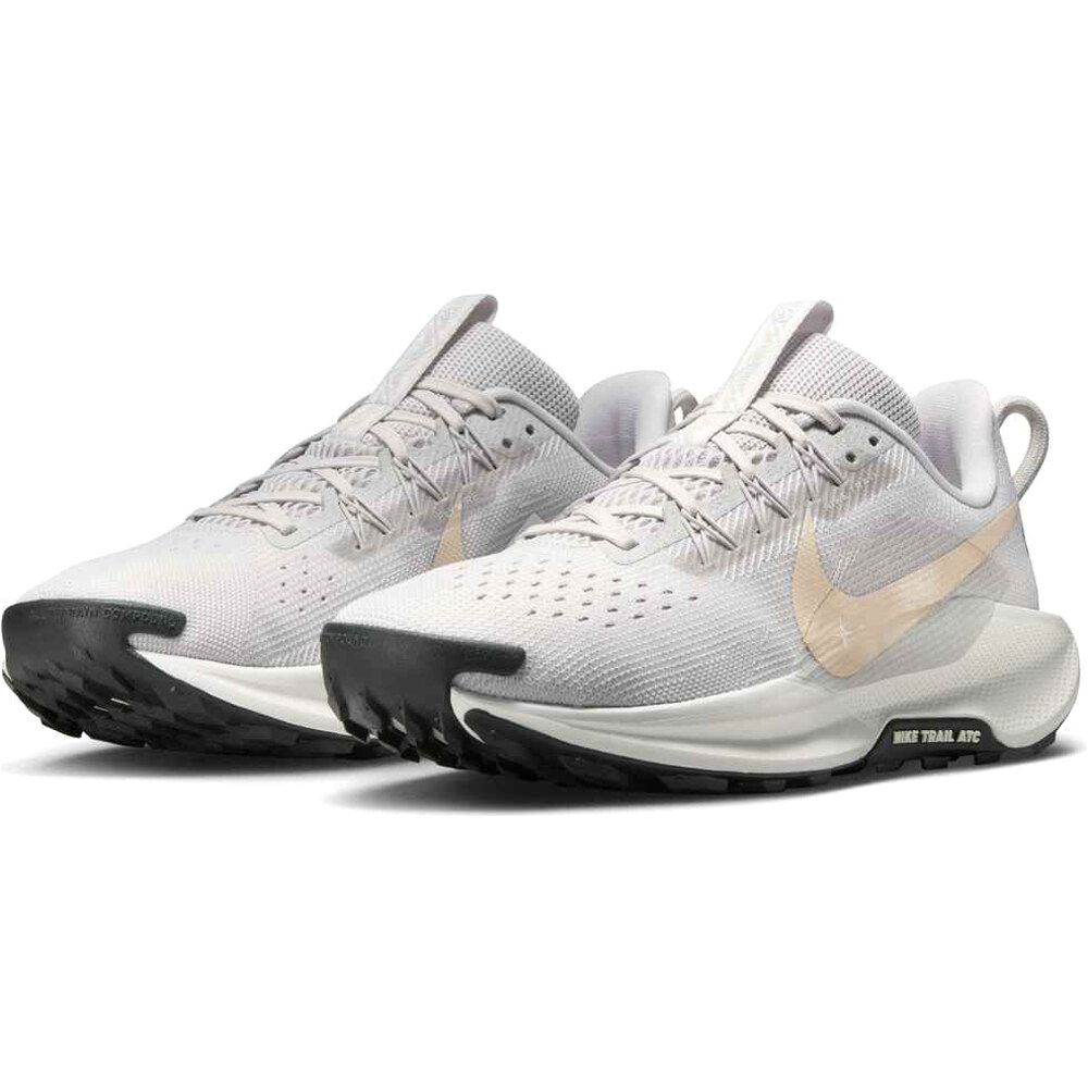 Nike zapatillas trail mujer PEGASUS TRAIL 5 MARRON lateral interior