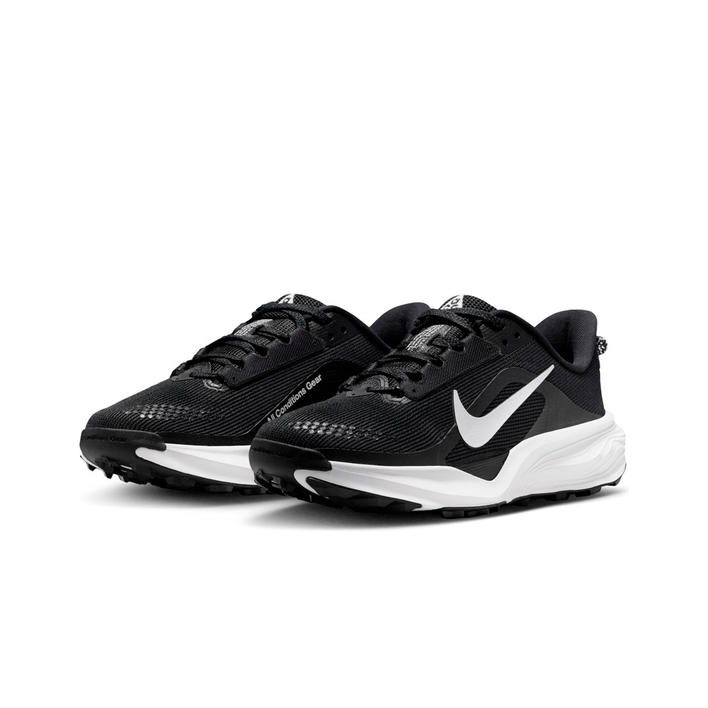 Nike zapatillas trail niño ACG PEGASUS TRAIL (GS) NEGRO vista trasera