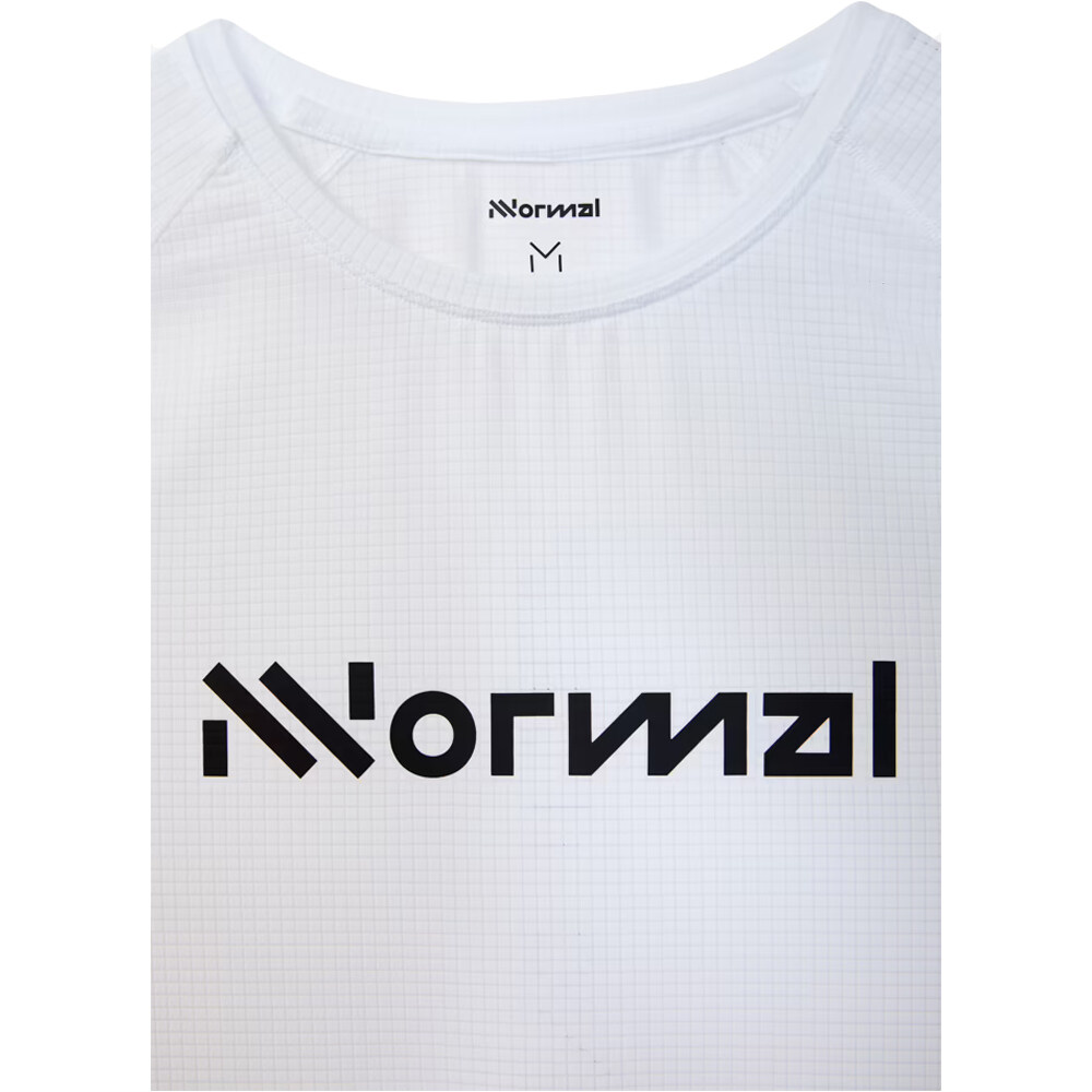 Nnormal camiseta entrenamiento manga corta mujer RACE BLANCO 03