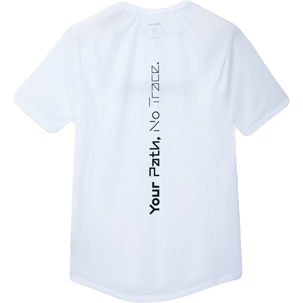Nnormal camiseta entrenamiento manga corta mujer RACE BLANCO vista detalle