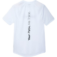 Nnormal camiseta entrenamiento manga corta mujer RACE BLANCO vista detalle