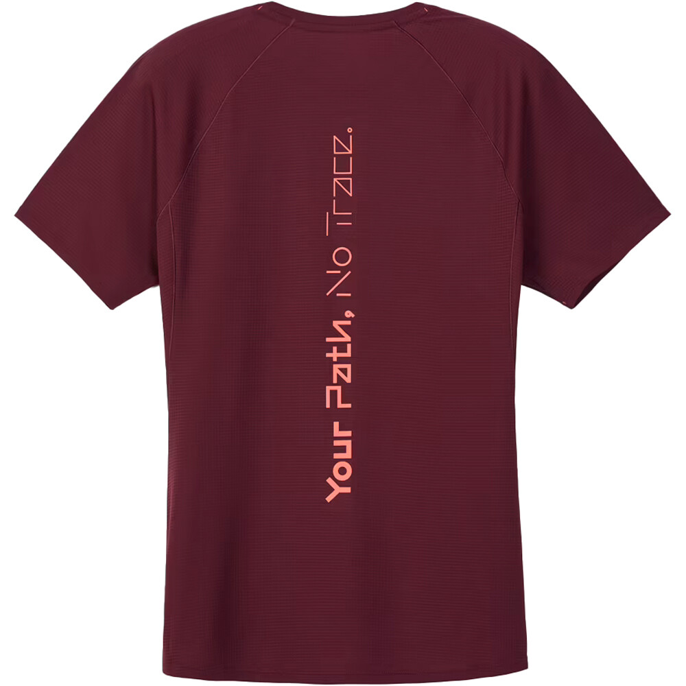 Nnormal camiseta entrenamiento manga corta mujer RACE ROJO 03