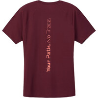 Nnormal camiseta entrenamiento manga corta mujer RACE ROJO 03