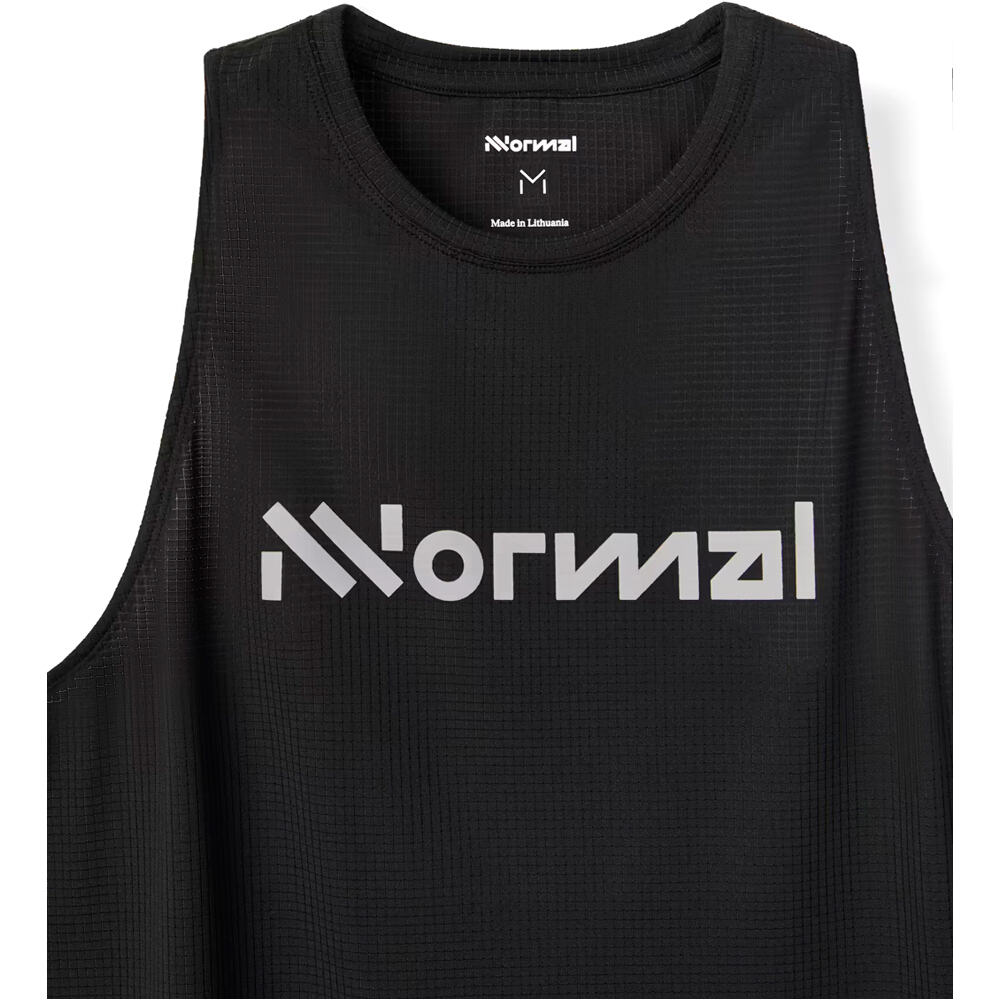 Nnormal camiseta tirantes running RACE NEGRO 03