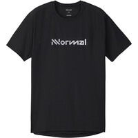 Nnormal camisetas trail running manga corta hombre RACE NEGRO vista detalle