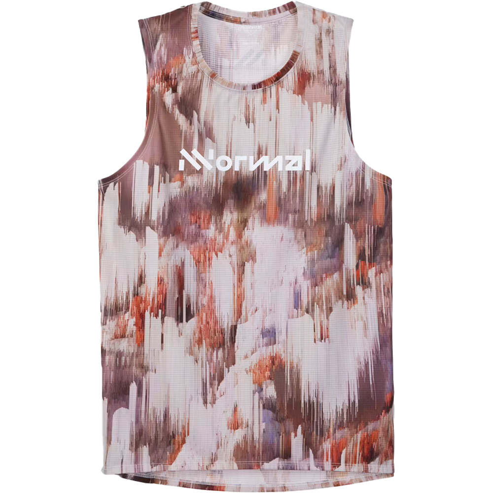 Nnormal camisetas trail running tirantes hombre RACE  vista trasera