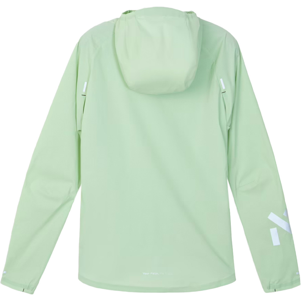 Nnormal CHAQUETA TRAIL RUNNING MUJER TRAIL WIND VERDE 03