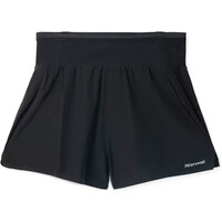 Nnormal pantalones cortos trail running mujer RACE NEGRO 03