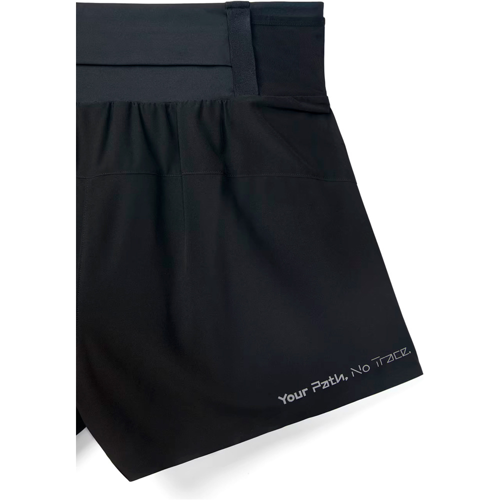 Nnormal pantalones cortos trail running mujer RACE NEGRO 04