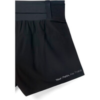 Nnormal pantalones cortos trail running mujer RACE NEGRO 04