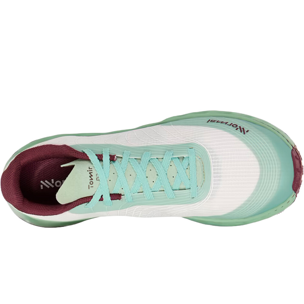 Nnormal zapatillas trail hombre TOMIR 2.0 VERDE puntera