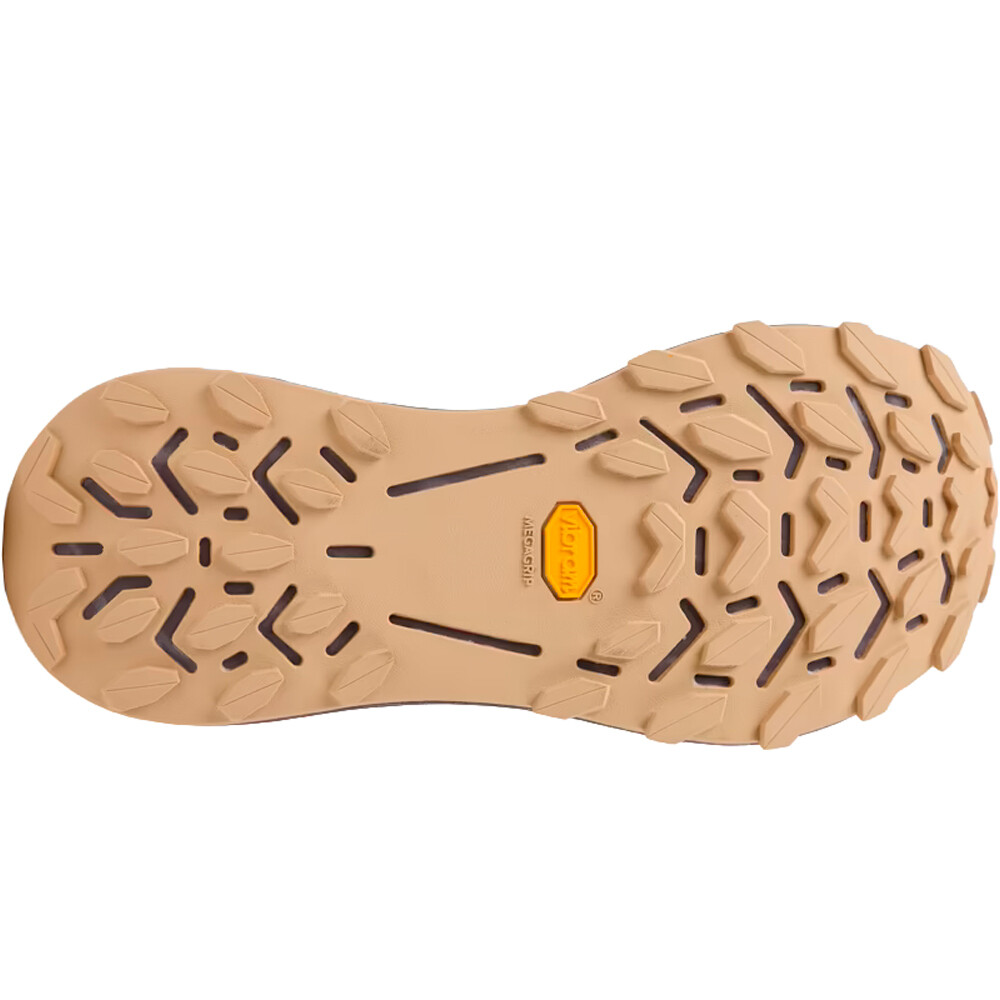 Nnormal zapatillas trail mujer CAD MARRON lateral interior