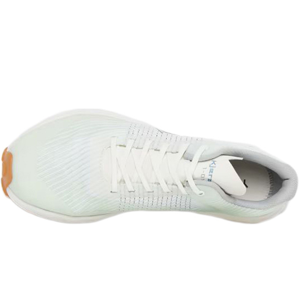 Nnormal zapatillas trail mujer KJERAG VERDE vista trasera