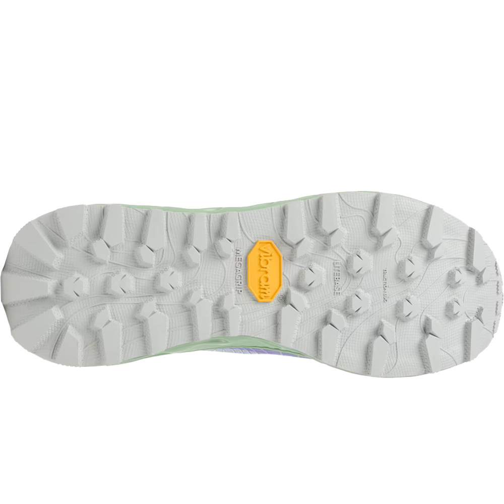 Nnormal zapatillas trail mujer TOMIR 2.0 AZUL lateral interior
