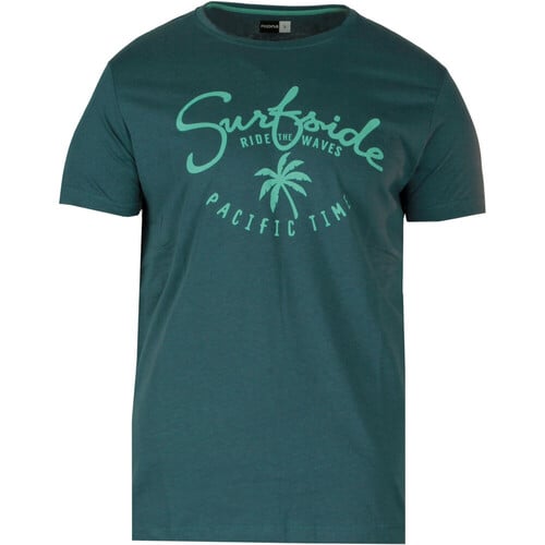 Noona camiseta manga corta hombre MEN V VERDE
