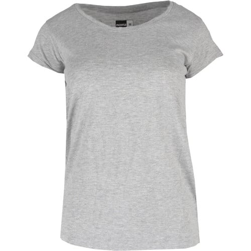 Noona camiseta manga corta mujer GALA GRIS