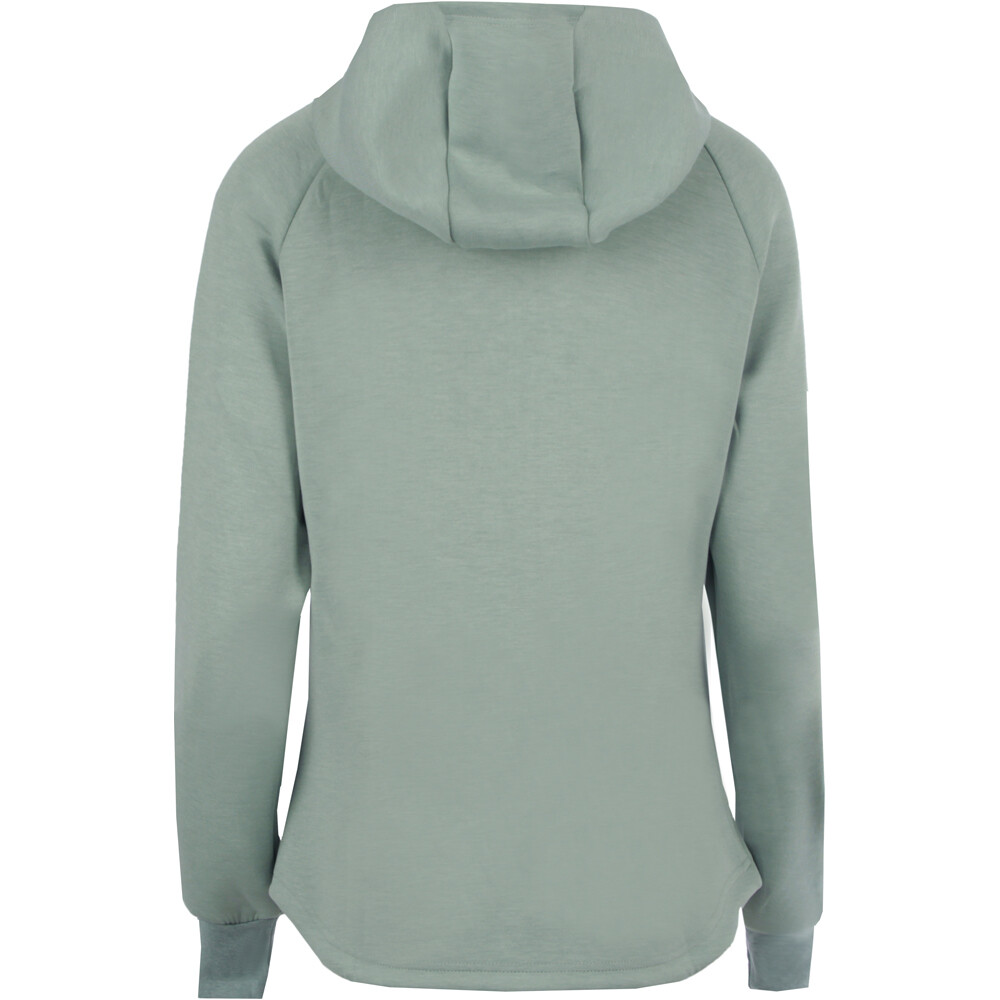 Noona sudadera mujer BOHINOO VERDE vista trasera