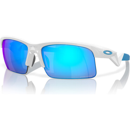 OAKLEY CAPACITOR POL WHITE W/ PRIZM SAPPHIRE