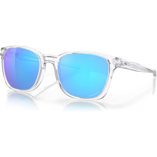 OAKLEY OJECTOR POLISHED CLEAR W/ PRIZM SAPPHIRE