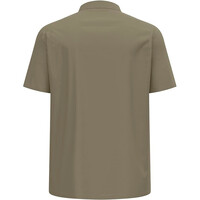 Odlo camisa montaña manga corta hombre ESSENTIAL GRIS vista detalle