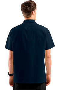 Odlo camisa montaña manga corta hombre ESSENTIAL MARRON vista trasera